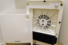 人感センサーファンヒーター